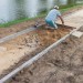 Żabiny: Mieszkańcy budują drugą część deptaka