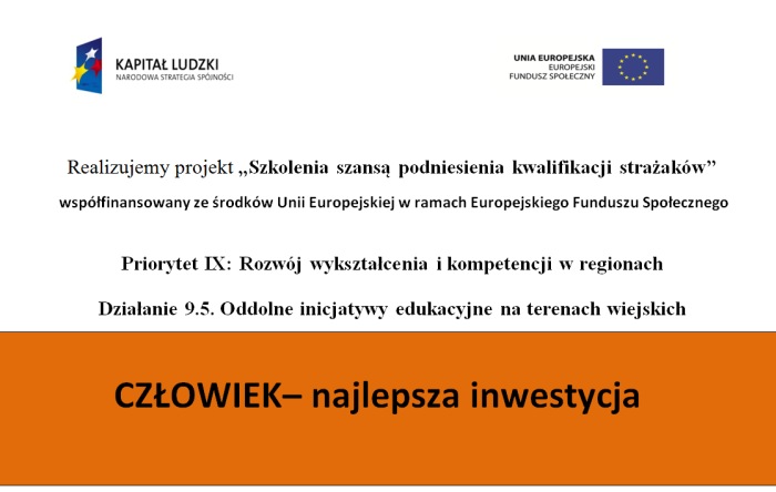 Szkolenia szansą podniesienia kwalifikacji strażaków