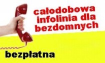 Infolinia dla osób bezdomnych