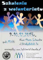 Szkolenia z wolontariatu