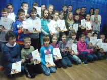 Wolontariusze dziękują darczyńcom