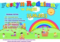Zaproszenie na Festyn Rodzinny do Jeglii