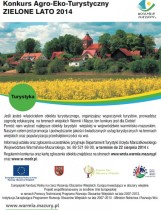 Konkurs Agro-Eko-Turystyczny ZIELONE LATO 2014