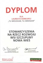 Stowarzyszenie ze Szczuplin laureatem konkursu grantowego