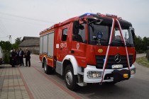 Poświęcenie samochodu OSP Żabiny