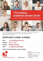 Dzień Dawcy Szpiku w Rybnie
