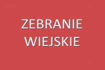 Terminy zebrań wiejskich