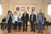 Wykład dr Piotra Kardeli i wręczenie stypendiów naukowych na XXI sesji Rady Gminy Rybno