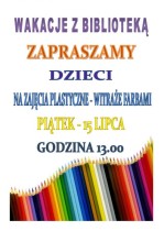 Zajęcia plastyczne w bibliotece