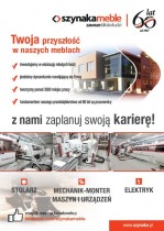 Szynaka Meble rekrutuje pracowników