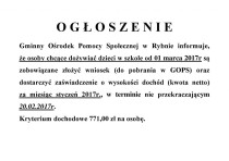 Ogłoszenie GOPS