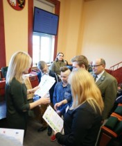 Gimnazjaliści z Rybna znawcami parków krajobrazowych