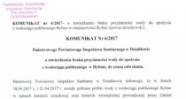 Komunikat PPIS w Działdowie