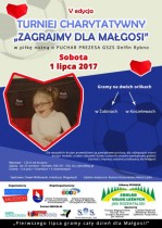 Zapraszamy na Turniej Charytatywny 