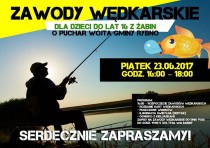 Zapraszamy na zawody wędkarskie
