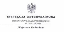 Pismo Powiatowego Lekarza Weterynarii w sprawie ASF