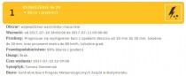 Ostrzeżenie meteorologiczne - burze z gradem