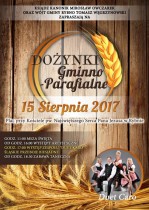 Zapraszamy na Dożynki Gminno – Parafialne