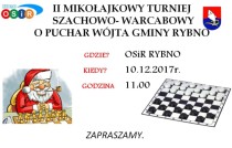 II Mikołajkowy Turniej Szachowo-Warcabowy