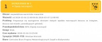 Ostrzeżenie meteorologiczne - opady marznące