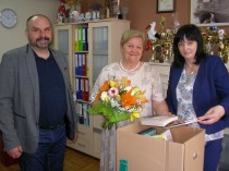 Dr Aleksandra Piotrowska odwiedziła szkołę w Rumianie