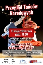 Zapraszamy na Przegląd Tańców Narodowych