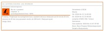 Ostrzeżenie meteorologiczne - burze z gradem