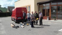 Sołectwa zakupiły kosy spalinowe
