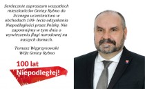Obchody 100-lecia Niepodległości w Gminie Rybno