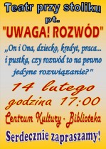 Teatr przy stoliku zaprasza