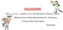 Gminne Halowe Igrzyska Sportowo - Rekreacyjne