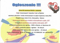 Klub HDK zaprasza na spływ
