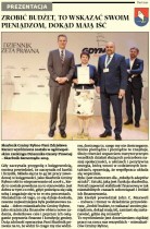 Wyróżnienie dla Skarbnik Gminy Rybno