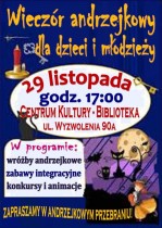 Zapraszamy na wieczór andrzejkowy!