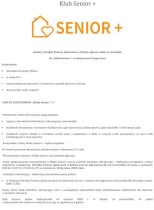 Nabór uczestników do obiektów Senior+