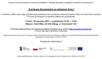 Fundusze Europejskie na założenie firmy - spotkanie w Elblągu