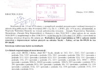 Informajca dla właścicieli działek przy trasie Tuczki-Żabiny
