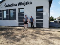 Naguszewo: Teren wokół świetlicy został zagospodarowany