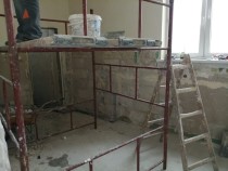 Żabiny: Prace remontowe w remizie