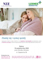 Bezpłatna mammografia - zbadaj się i zyskaj spokój
