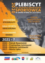 Plebiscyt na Najpopularniejszego Sportowca w Gminie Rybno w 2020 roku