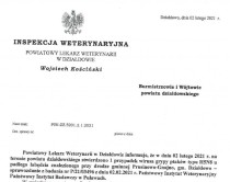 Informacja Powiatowego Lekarza Weterynarii