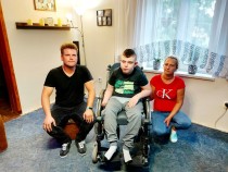 Koszelewy: Michałek doczekał się specjalistycznej windy
