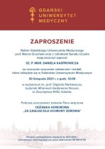 Daniel Kasprowicz otrzyma Odznakę Honorową 