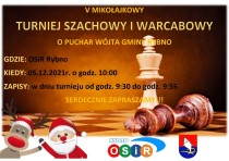 V Mikołajkowy Turniej Szachowo-Warcabowy