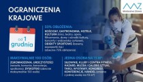 1 grudnia wprowadzone zostały obostrzenia