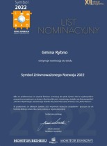 Nominacja - Symbol Zrównoważonego Rozwoju 2022