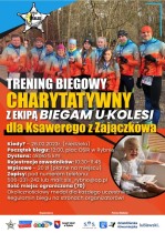 Trening biegowy charytatywny z ekipą 