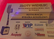 Koszelewy: RyBaśka - Restauracją Rybną Roku 2023 w Polsce