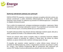 Zachowaj ostrożność podczas prac polowych